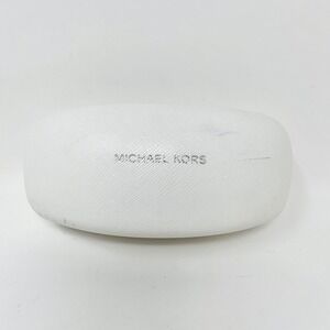 Michael Kors Saffiano Hard Clamshell Glasses‎ Case White